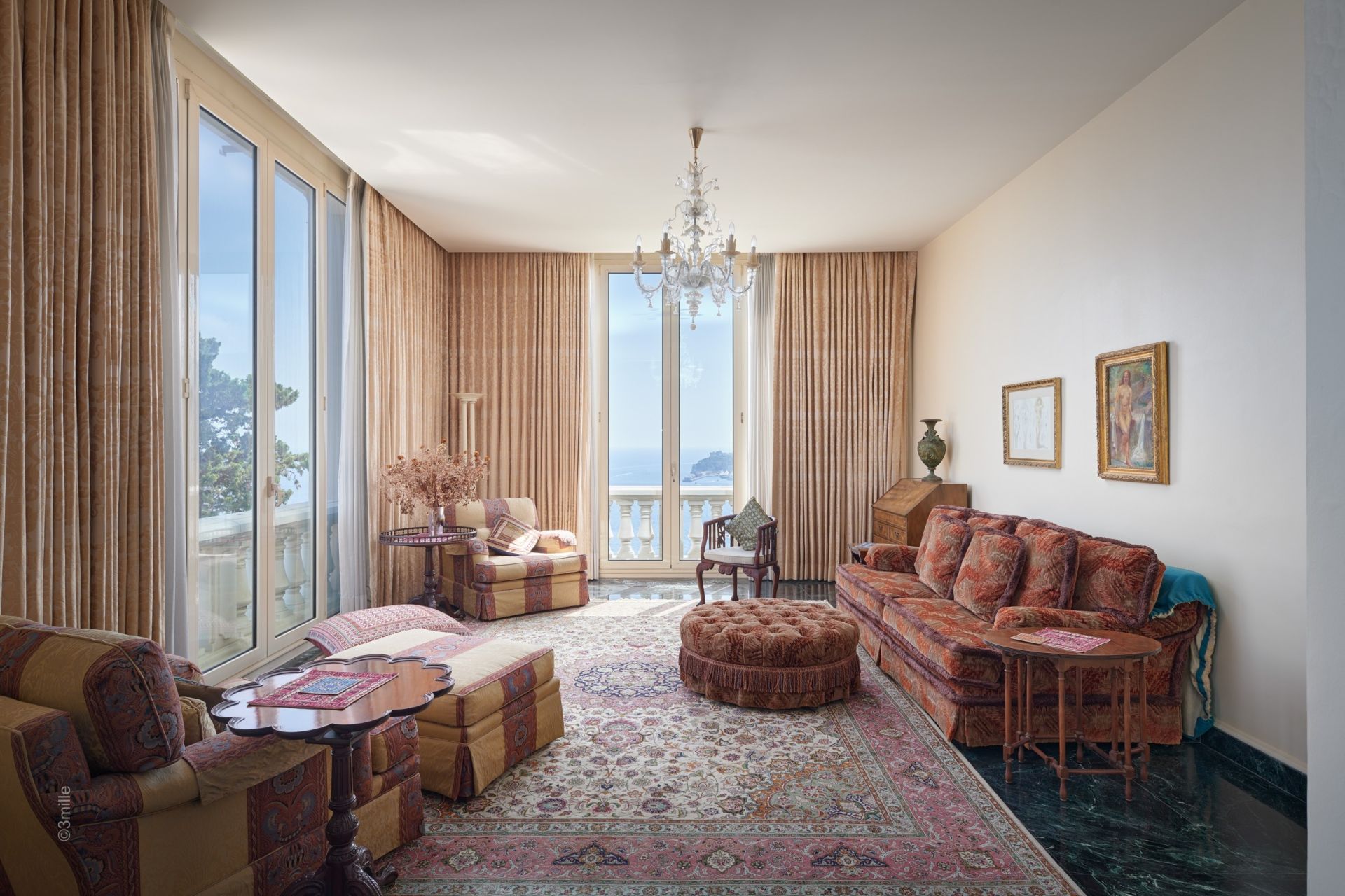 mansion 30 Rooms for sale on ROQUEBRUNE CAP MARTIN (06190)
