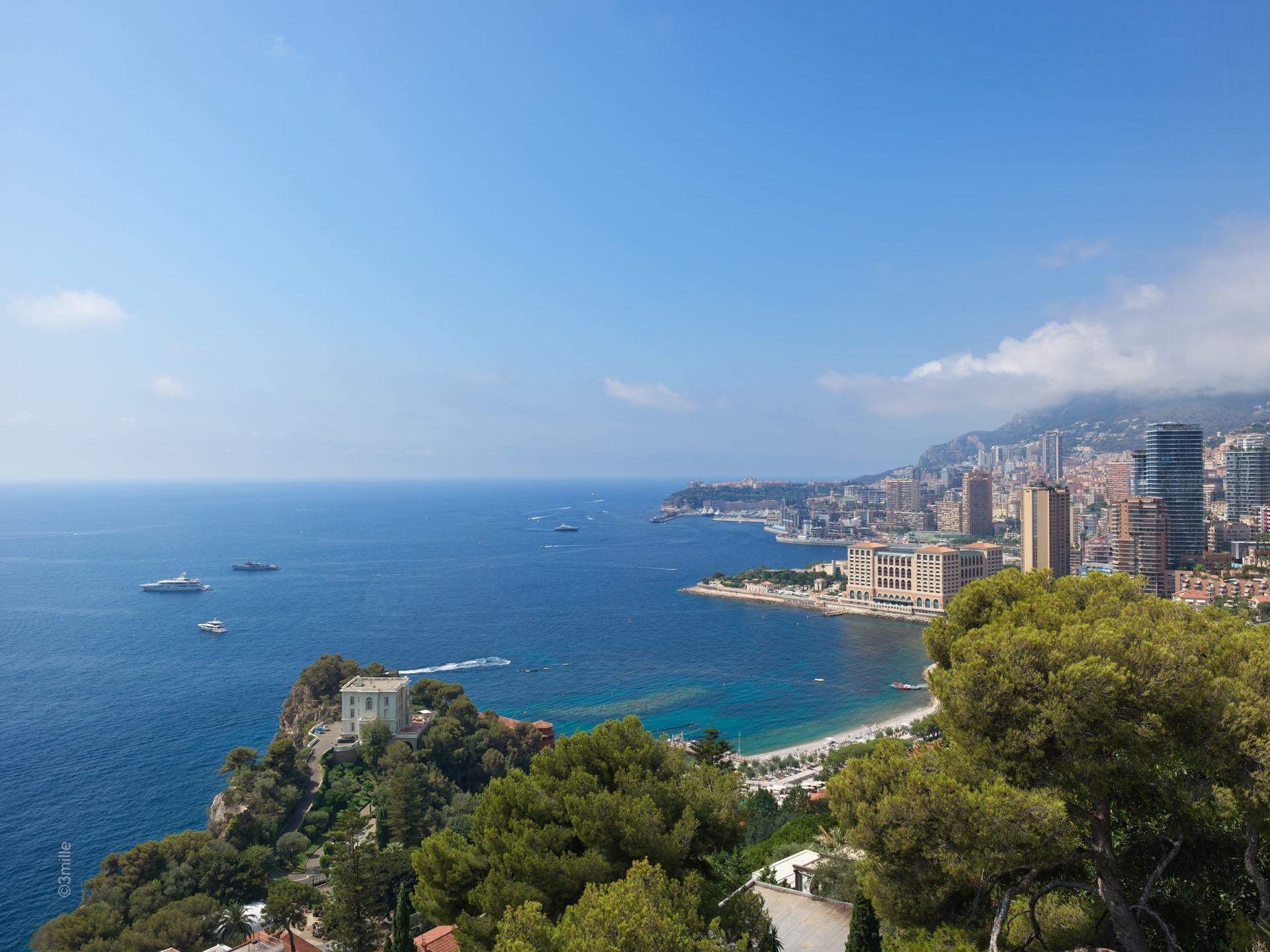 mansion 30 Rooms for sale on ROQUEBRUNE CAP MARTIN (06190)