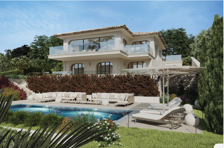 villa 6 Pièces en vente sur VALLAURIS (06220)