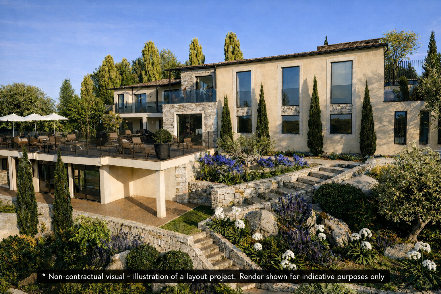 maison contemporaine 7 Pièces en vente sur STE MAXIME (83120)