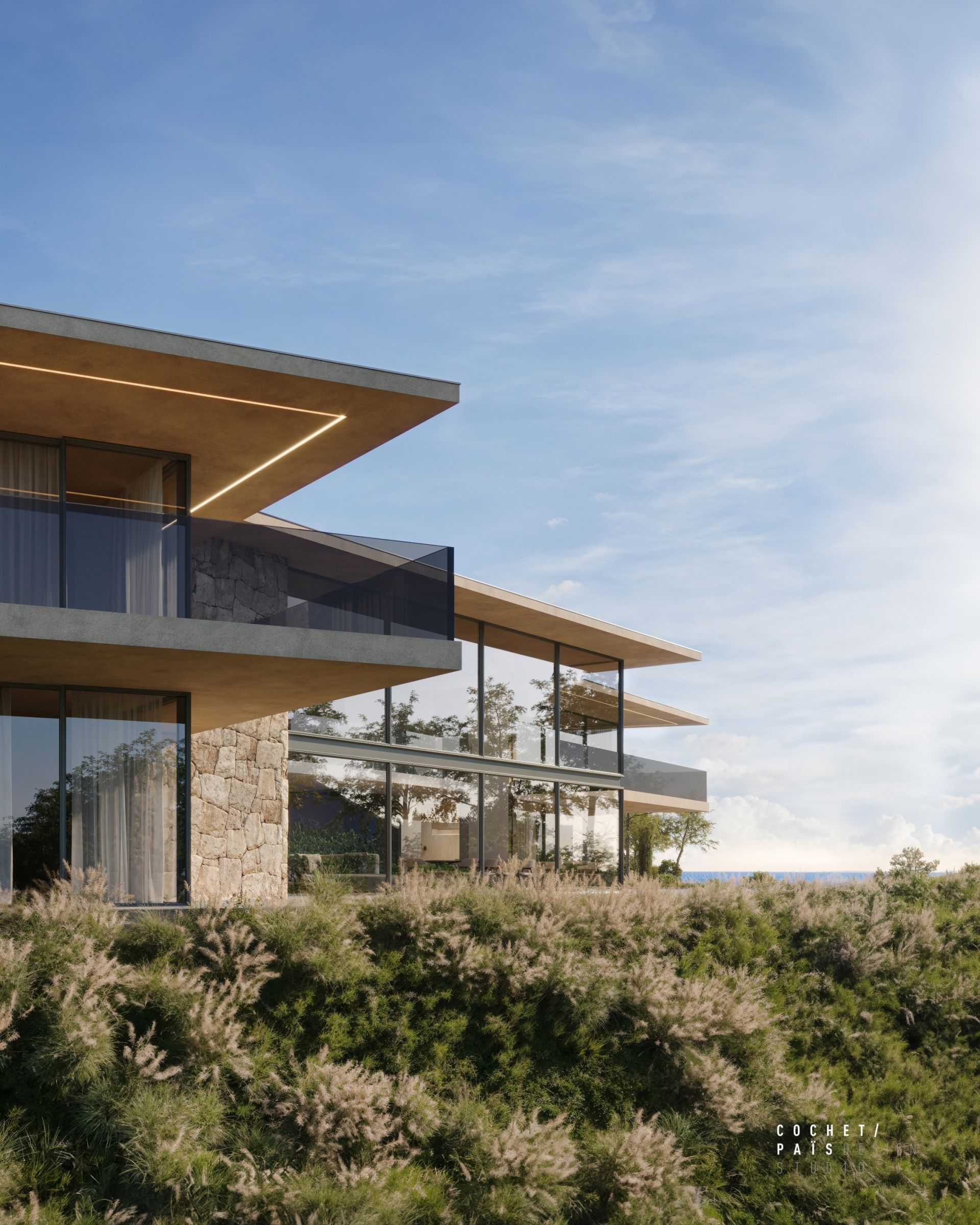 contemporary house 7 Rooms for sale on THEOULE SUR MER (06590)