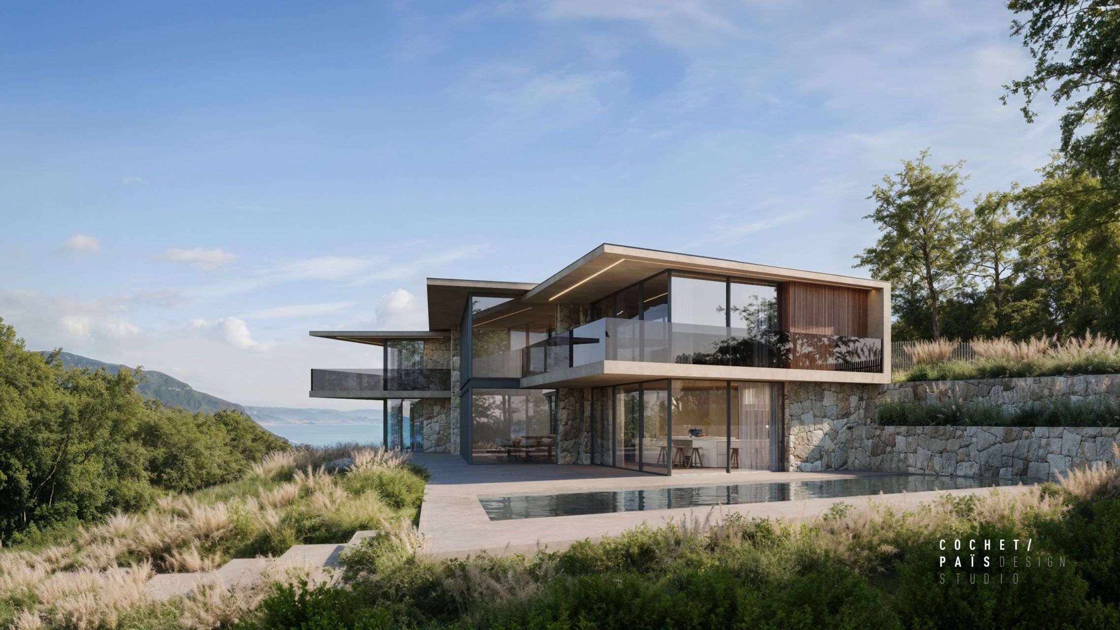 maison contemporaine 7 Pièces en vente sur THEOULE SUR MER (06590)