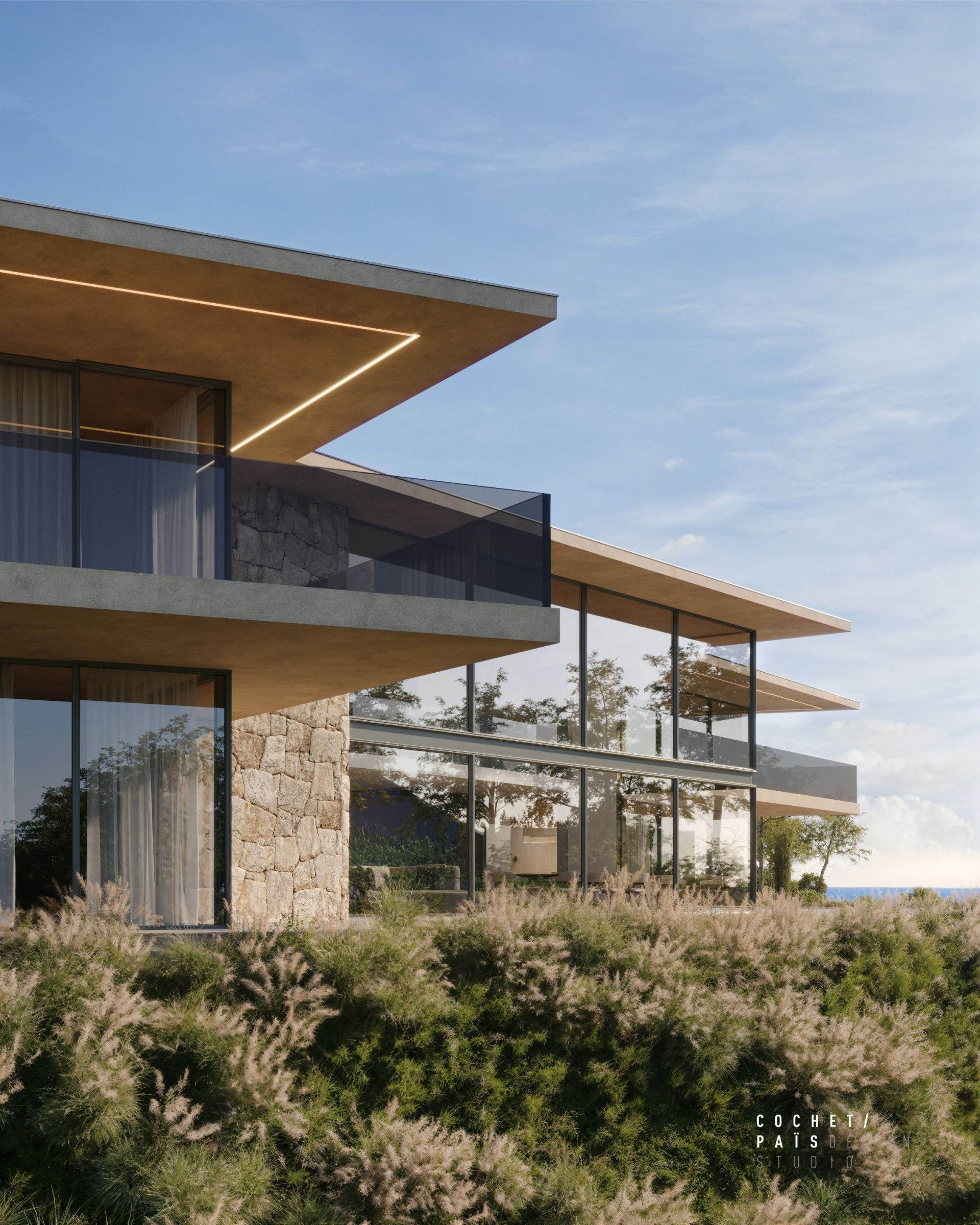 contemporary house 7 Rooms for sale on THEOULE SUR MER (06590)