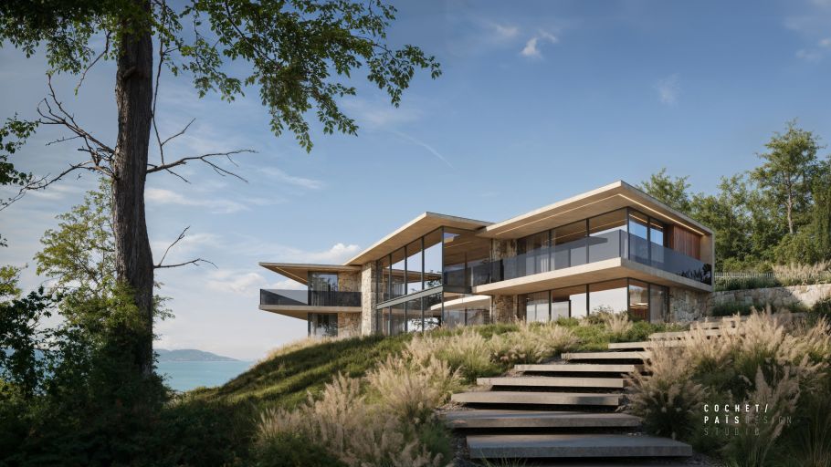 contemporary house 7 Rooms for sale on THEOULE SUR MER (06590)