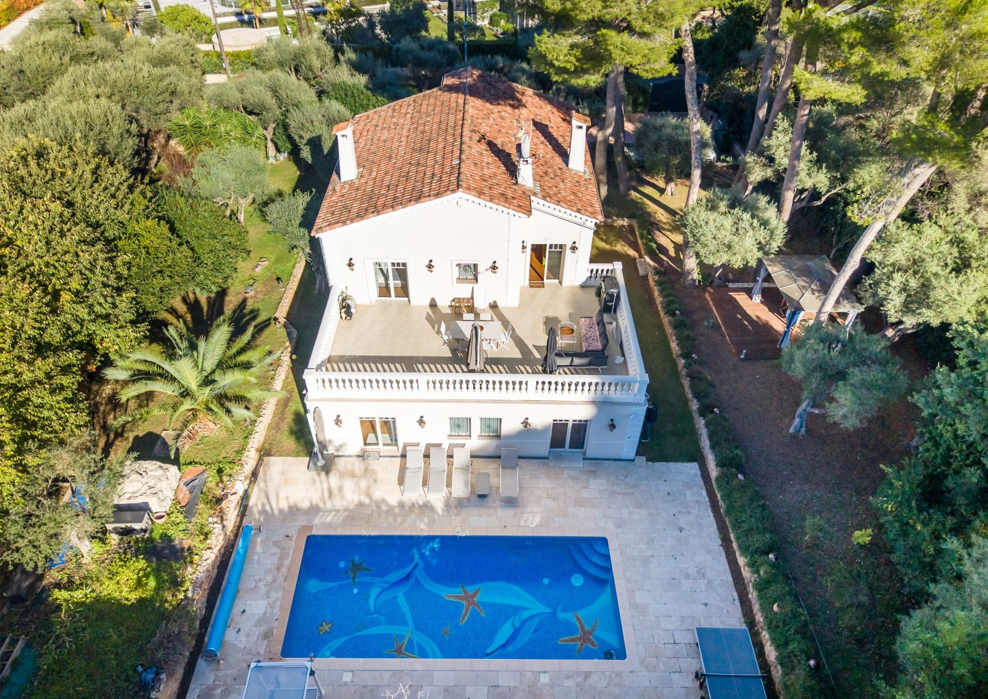 villa 5 Pièces en vente sur CAP D ANTIBES (06160)