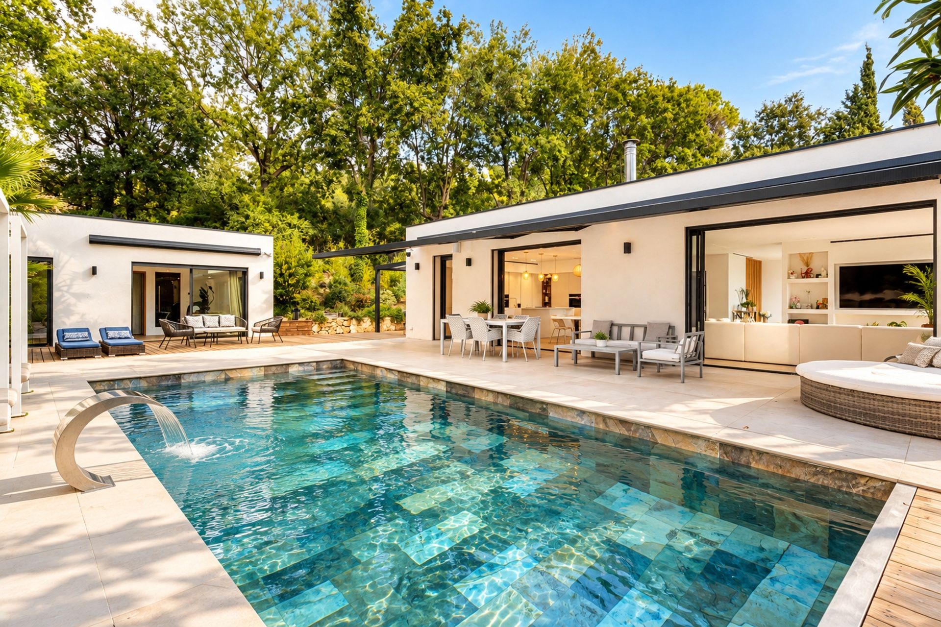 contemporary house 7 Rooms for sale on OPIO (06650)