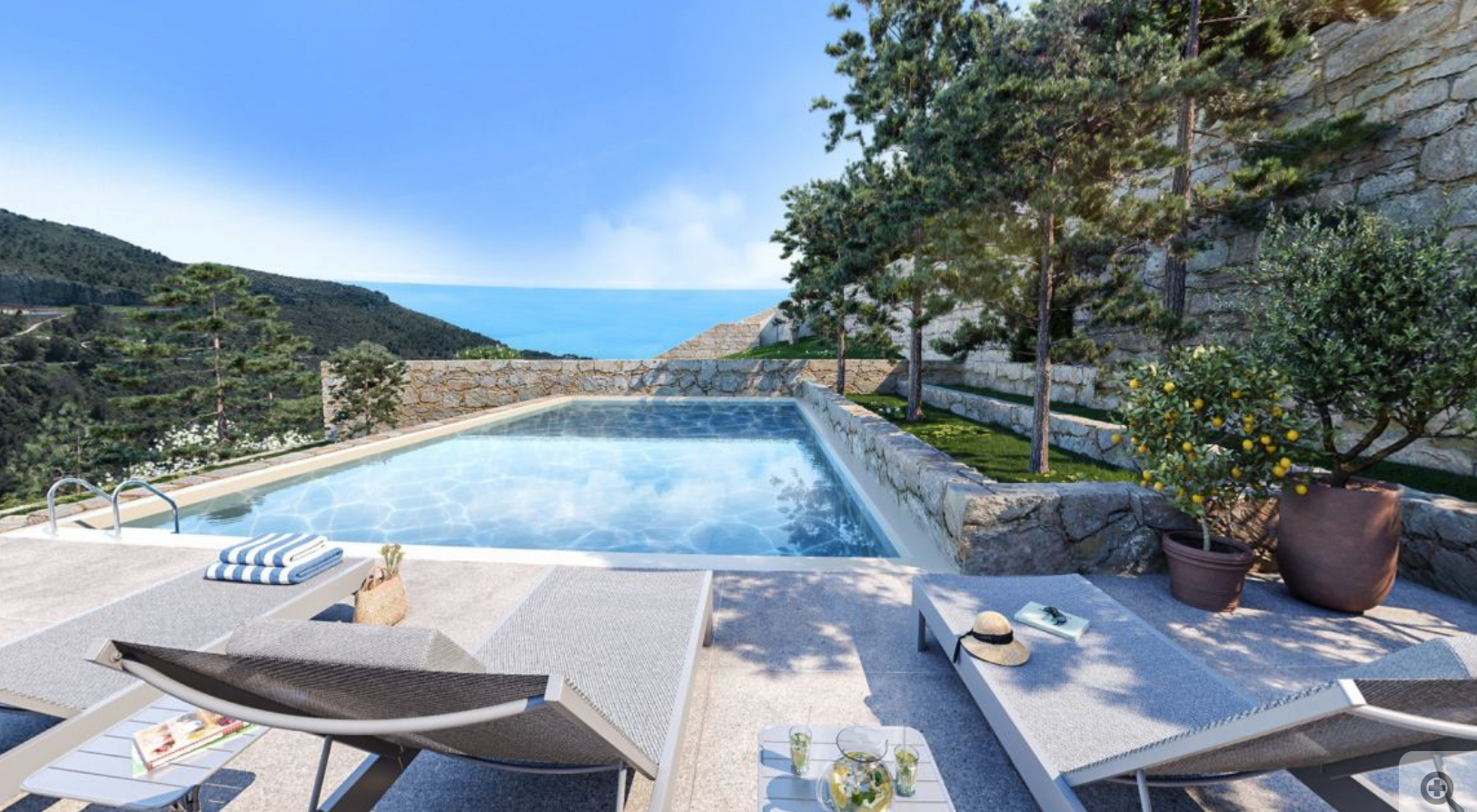 appartement 4 Pièces en vente sur LA TURBIE (06320)