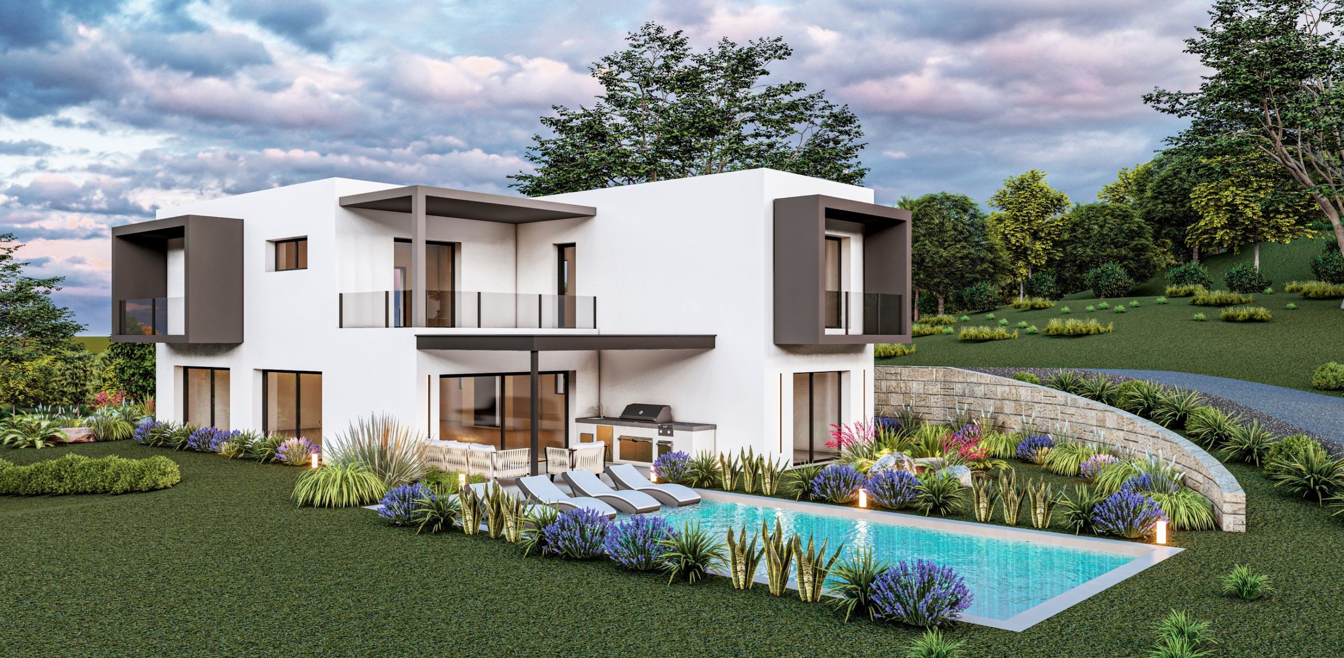 contemporary house 7 Rooms for sale on PLASCASSIER (06130)