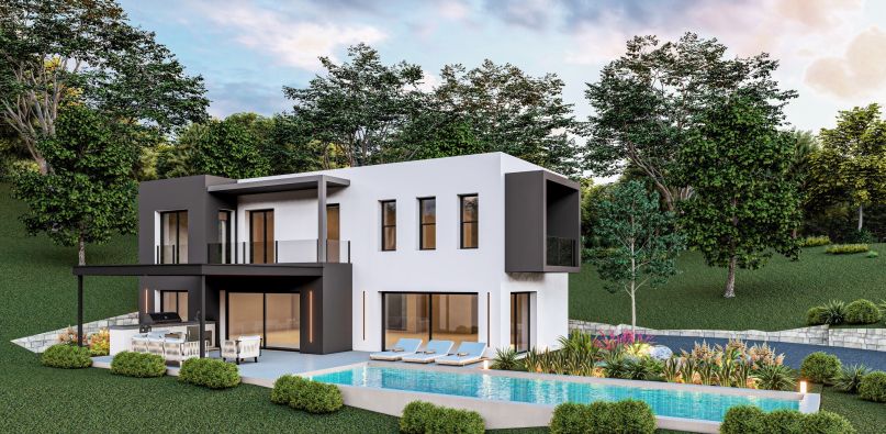 Sale Contemporary house Plascassier 7&nbsp;Rooms 215&nbsp;m²