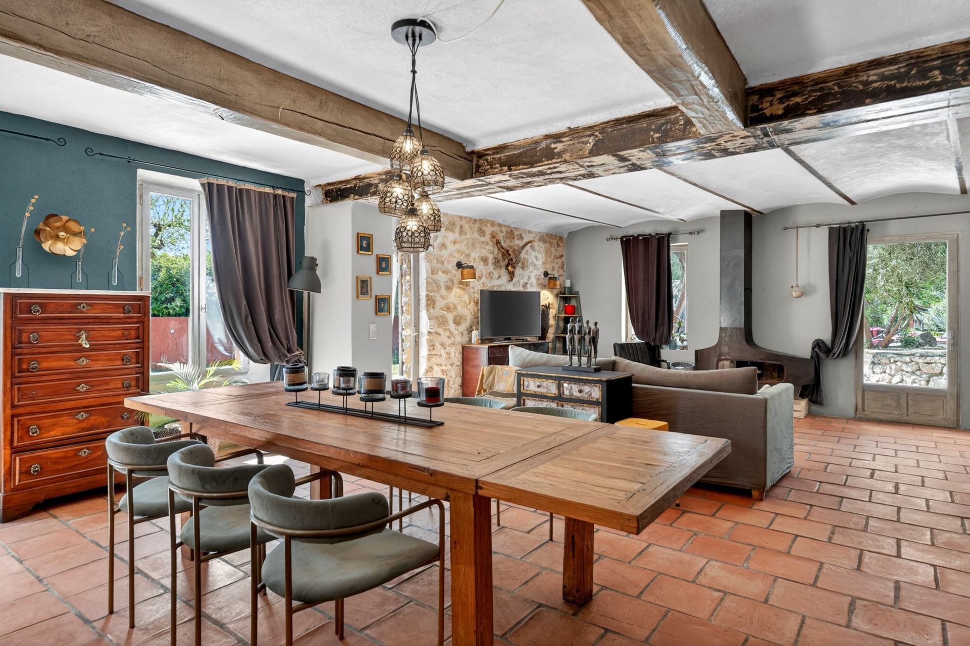 maison provençale 7 Pièces en vente sur GRASSE (06130)