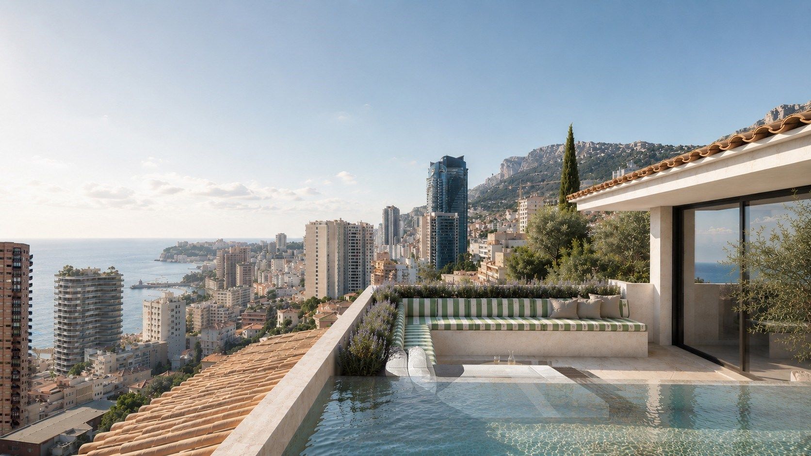 terrain en vente sur ROQUEBRUNE CAP MARTIN (06190)