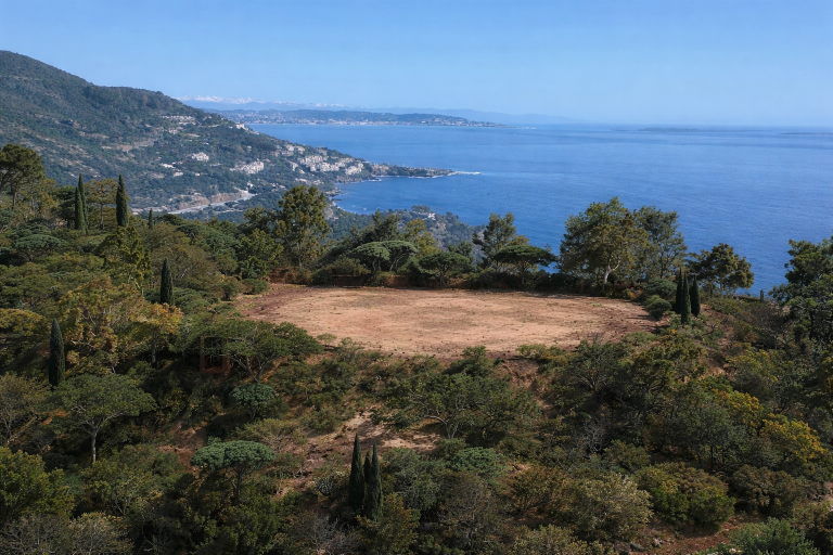 terrain à bâtir en vente sur THEOULE SUR MER (06590)