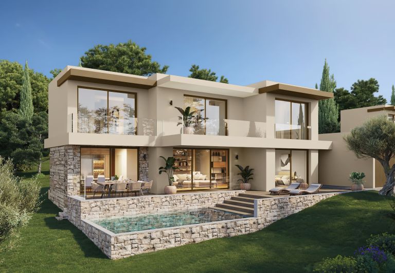 maison contemporaine 5 Pièces en vente sur MOUGINS (06250)