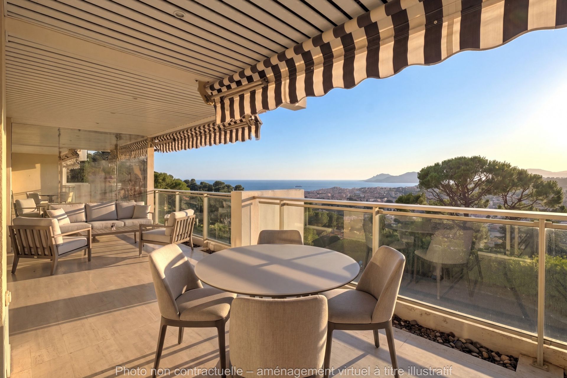 apartment 3 Rooms for sale on LE CANNET (06110)