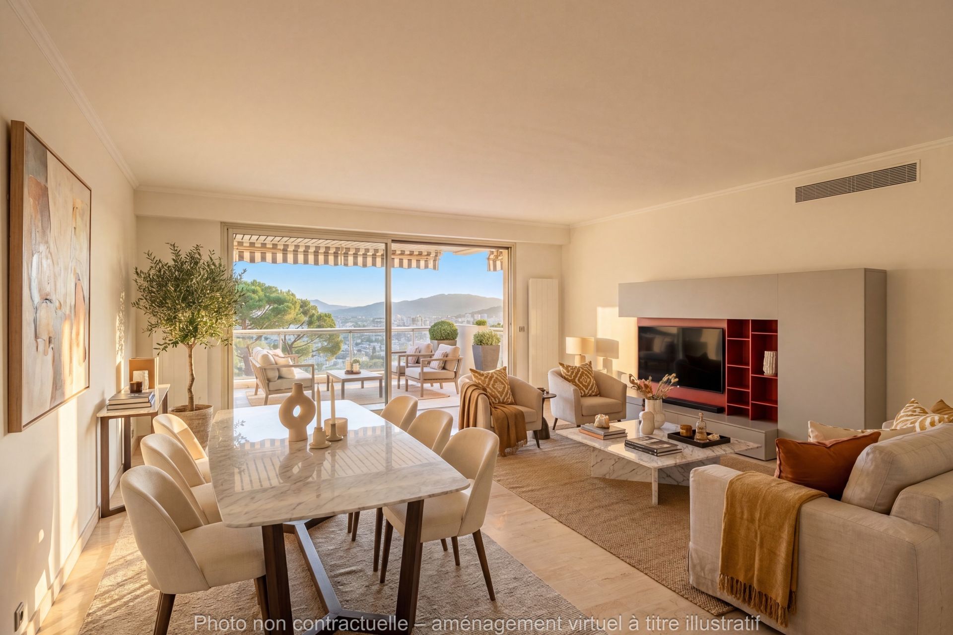 apartment 3 Rooms for sale on LE CANNET (06110)