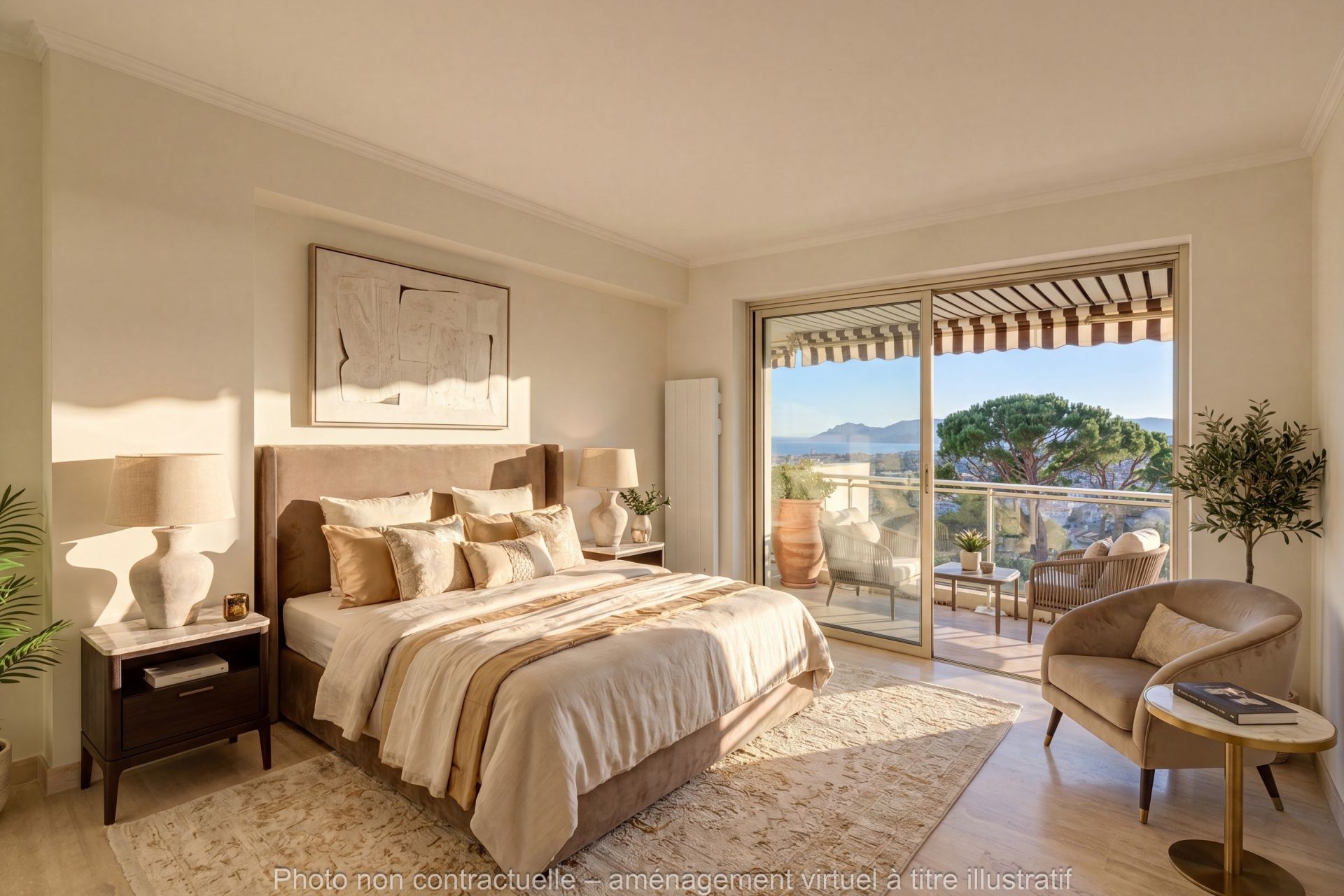 apartment 3 Rooms for sale on LE CANNET (06110)