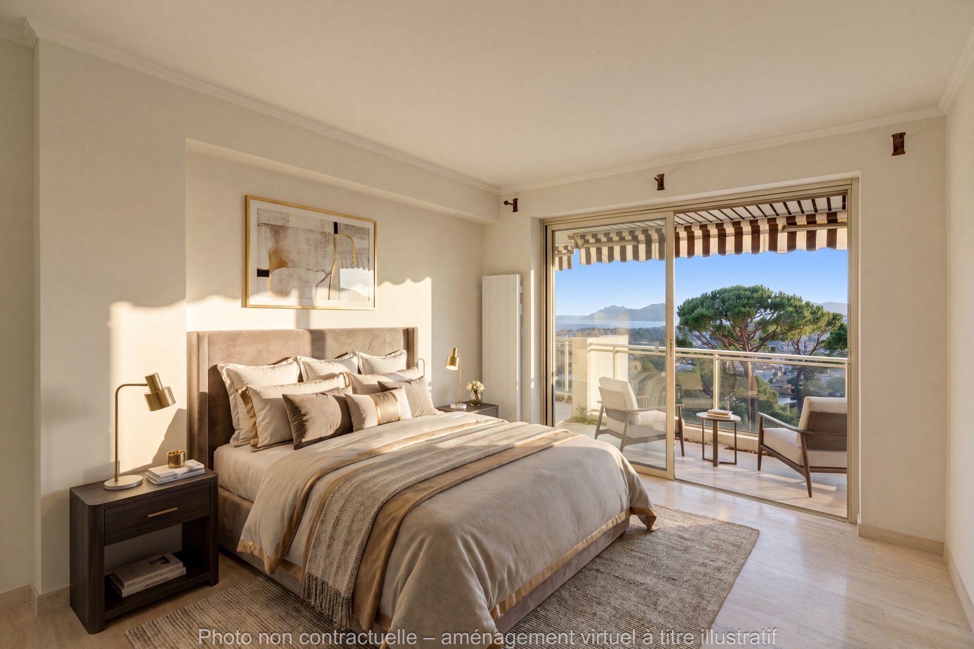 apartment 3 Rooms for sale on LE CANNET (06110)