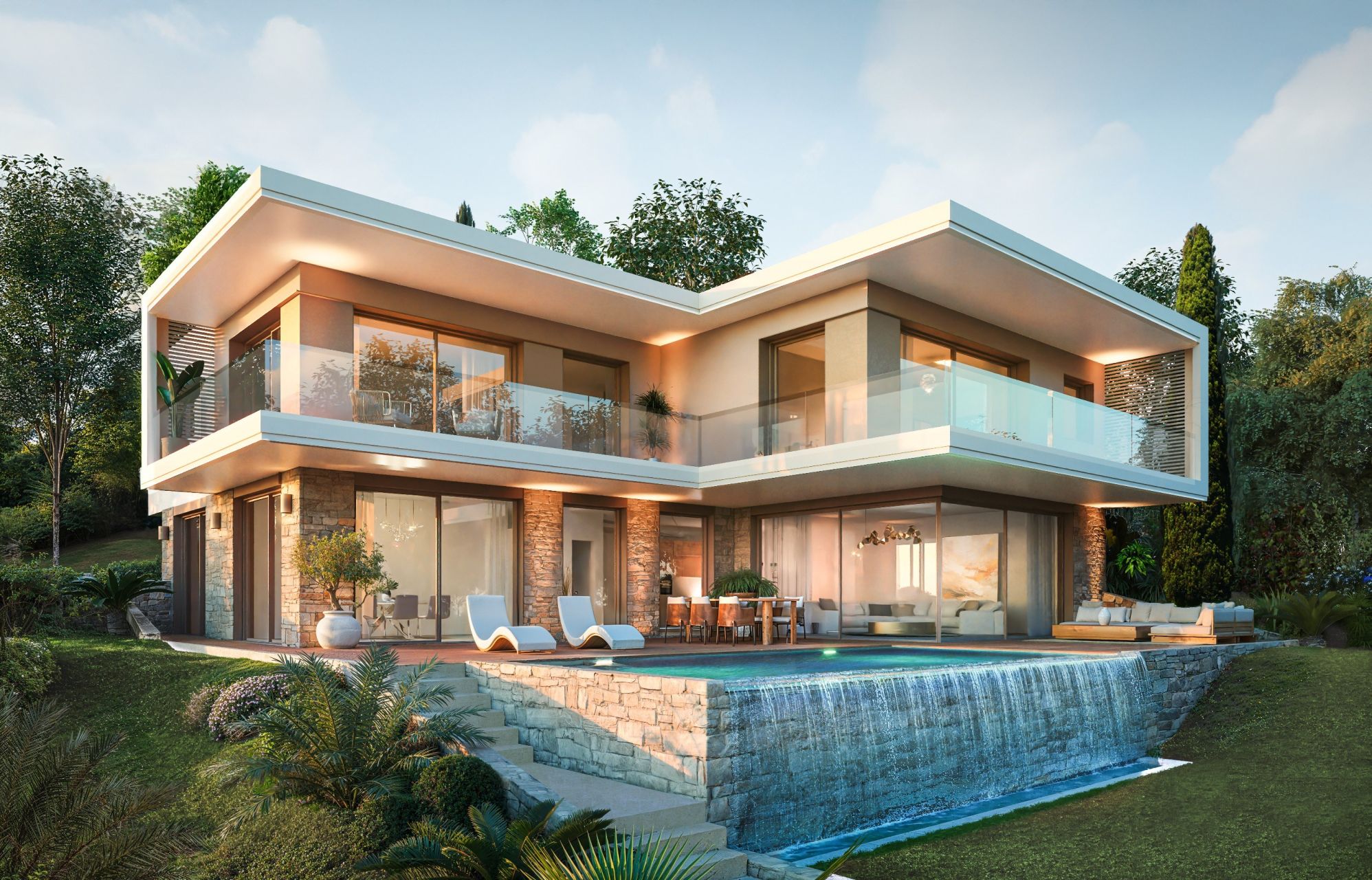contemporary house 6 Rooms for sale on MOUGINS (06250)