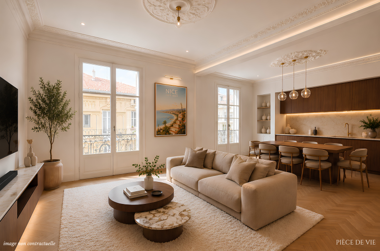 appartement 4 Pièces en vente sur NICE (06000)