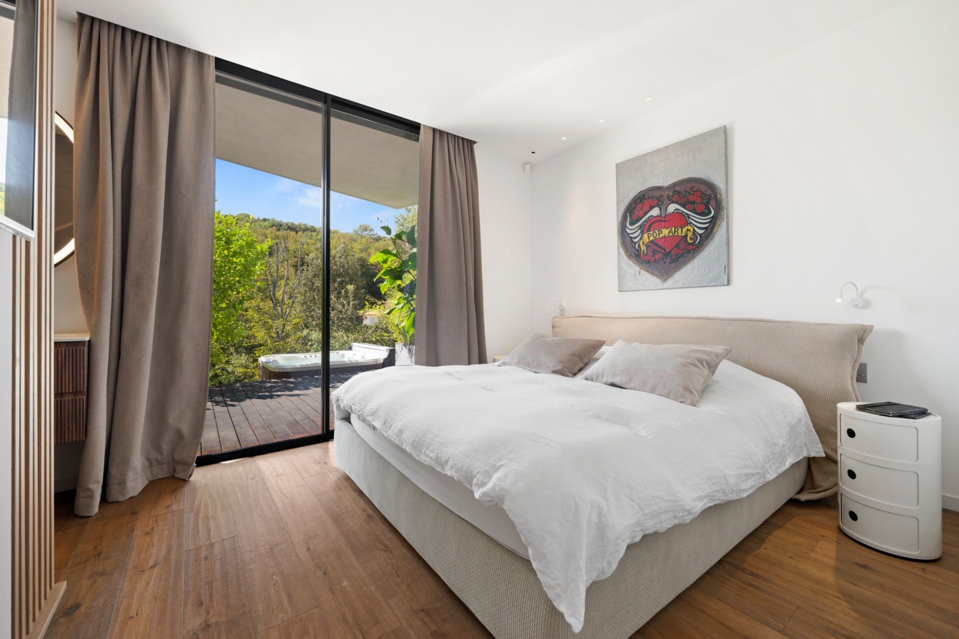 maison contemporaine 6 Pièces en vente sur LA COLLE SUR LOUP (06480)
