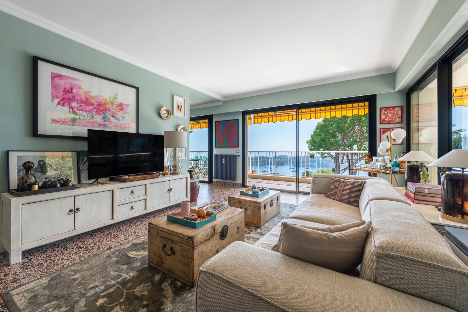 appartement 3 Pièces en vente sur VILLEFRANCHE SUR MER (06230)