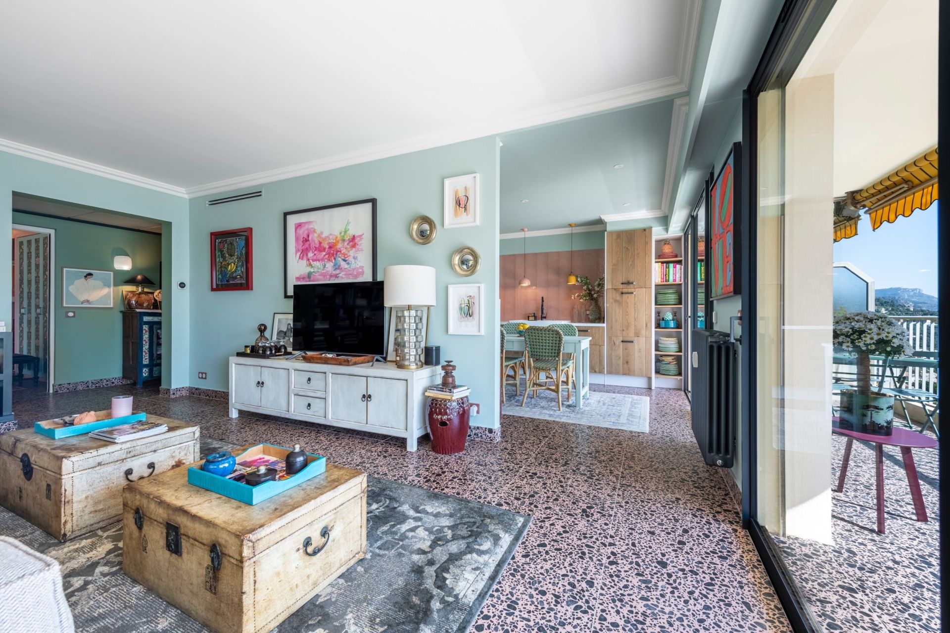 appartement 3 Pièces en vente sur VILLEFRANCHE SUR MER (06230)