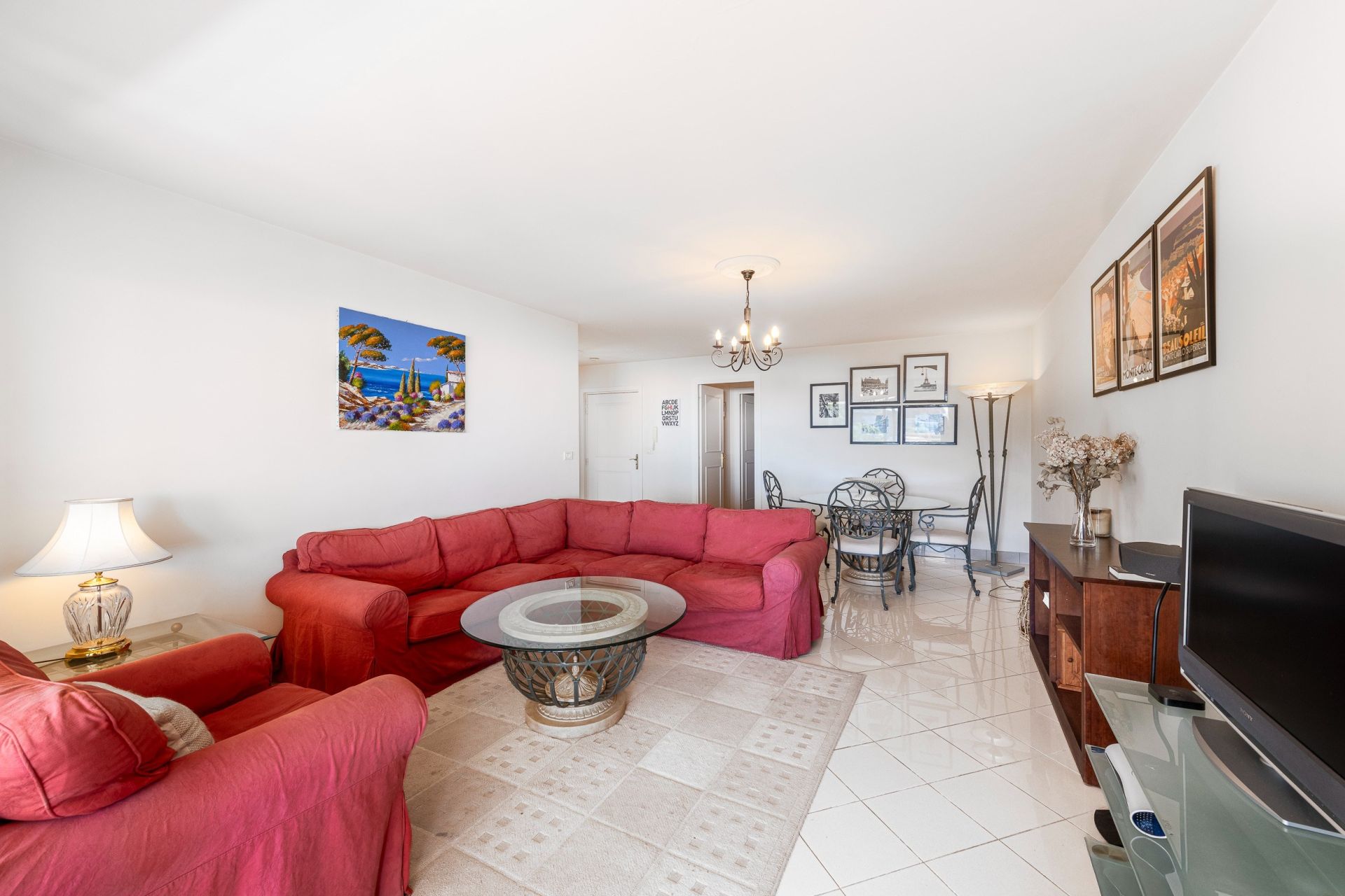 appartement 3 Pièces en vente sur BEAUSOLEIL (06240)