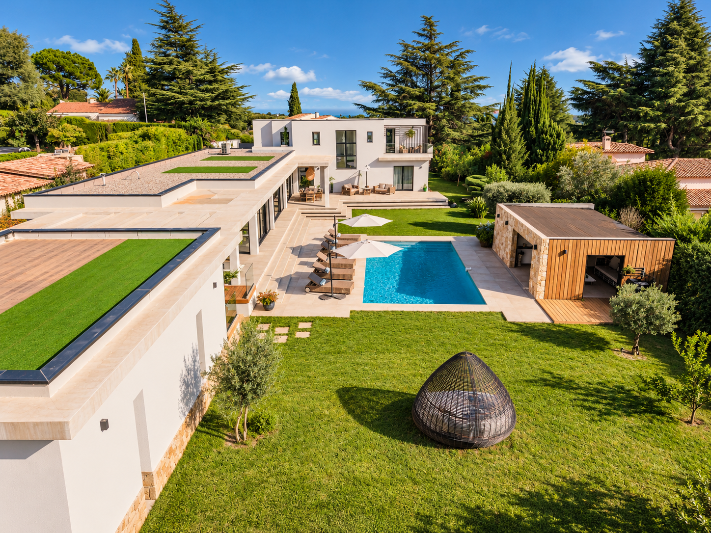 maison contemporaine 7 Pièces en vente sur BIOT (06410)