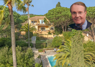A storied Mediterranean retreat once owned by legendary broadcaster Charles Osgood